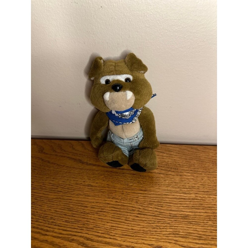 1998 Harley-Davidson Motorcycle Stuffed Biker Animal Spike Toy bulldog dog